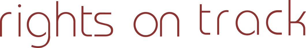 Ilustração decorativa Rights on Track